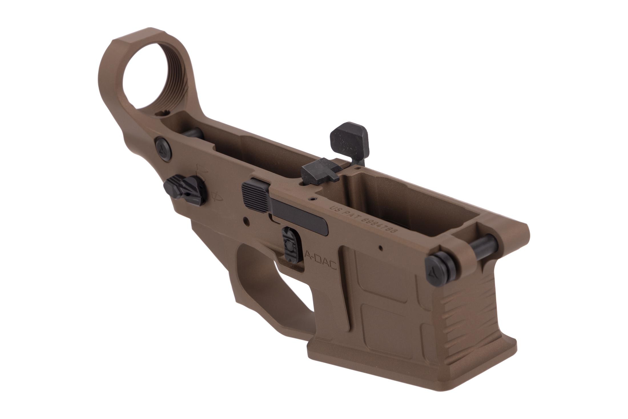 Radian A-DAC 15 Stripped Lower Receiver, Brown - R0389